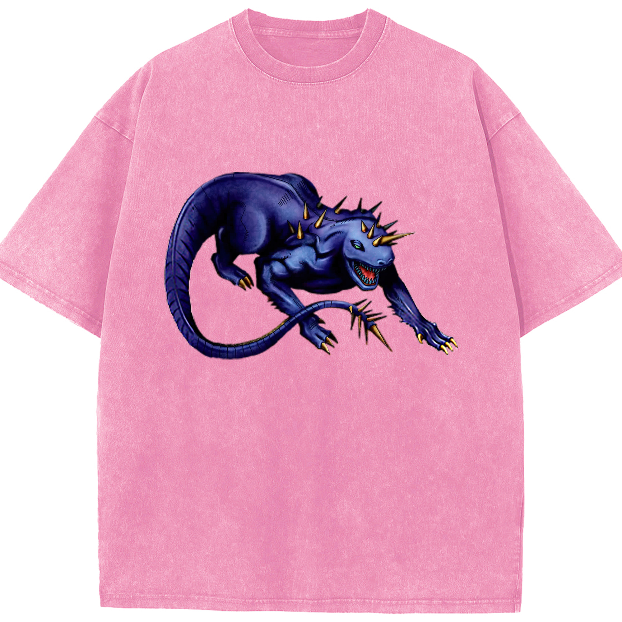 （画像用） 遊☆戯☆王 Yu-Gi-Oh! 綿100% ヴィンテージ風 半袖Tシャツ（フロントプリント）